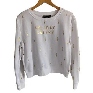 Chemistry White Holiday Sweatshirt